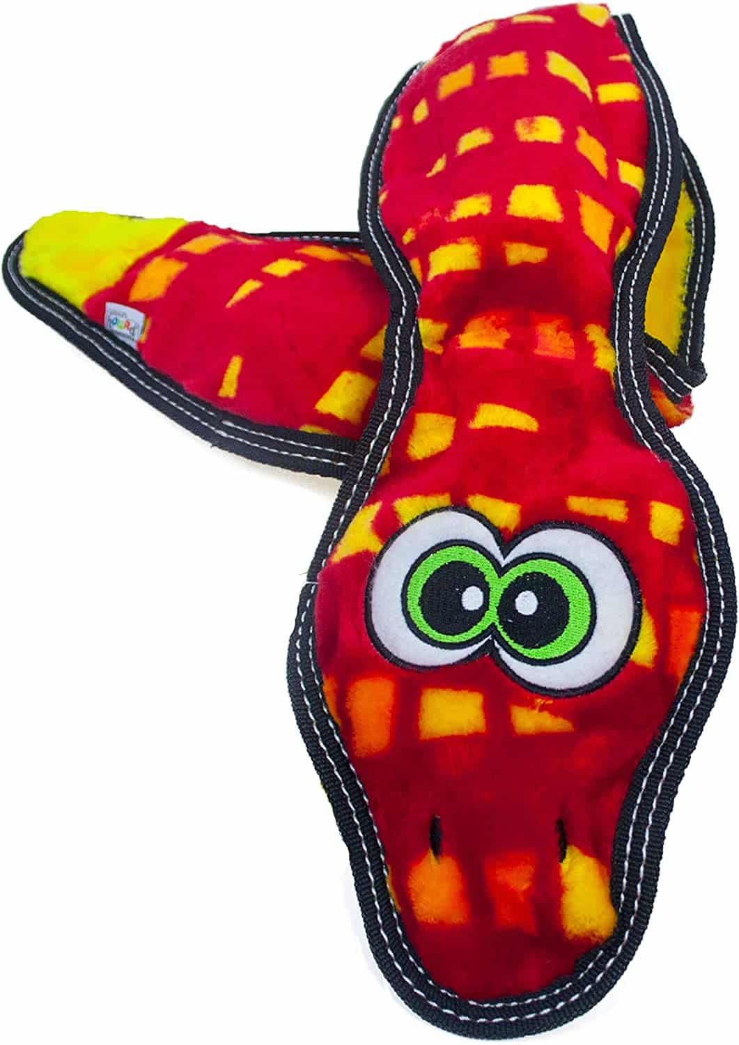 Outward Hound Tough Seamz squeaky snake toy