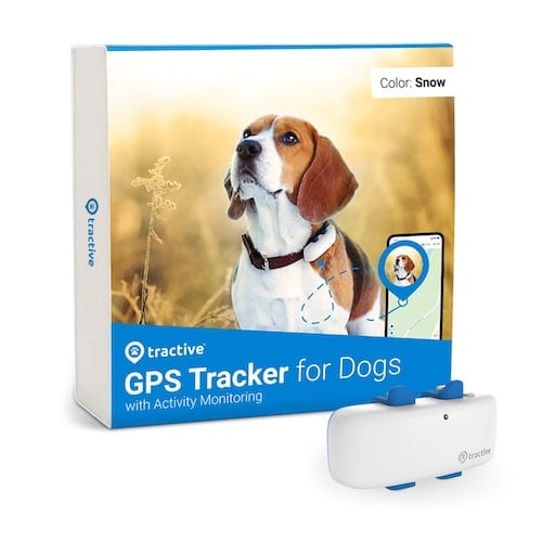 Tractive GPS device for dogs