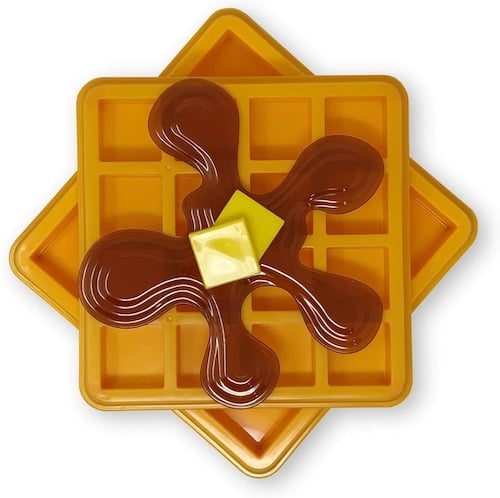 ourpets waffle dog puzzle toy