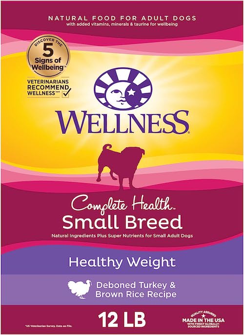 wellness complete health small breed healthy weight dry food