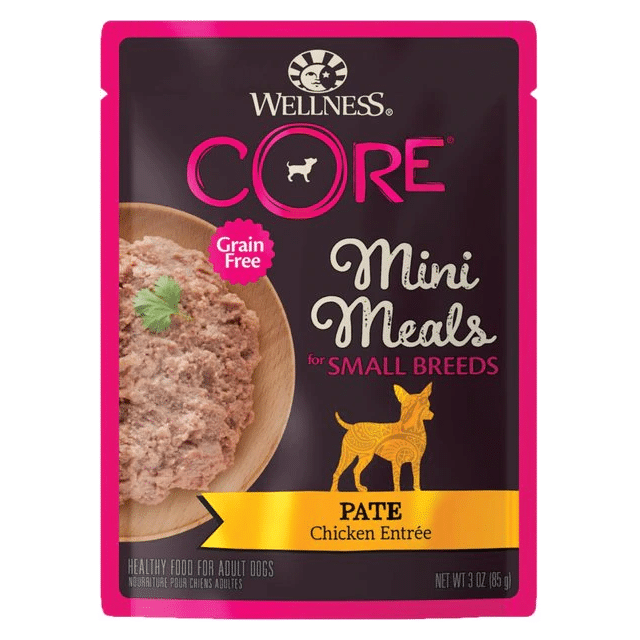 Wellness CORE Grain-Free Mini Meals for Small Breeds Chicken Pate