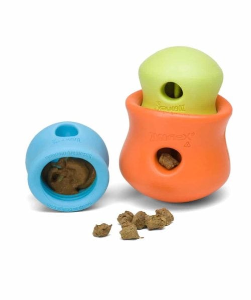 West Paw Toppl wet food puzzle toy for dogs