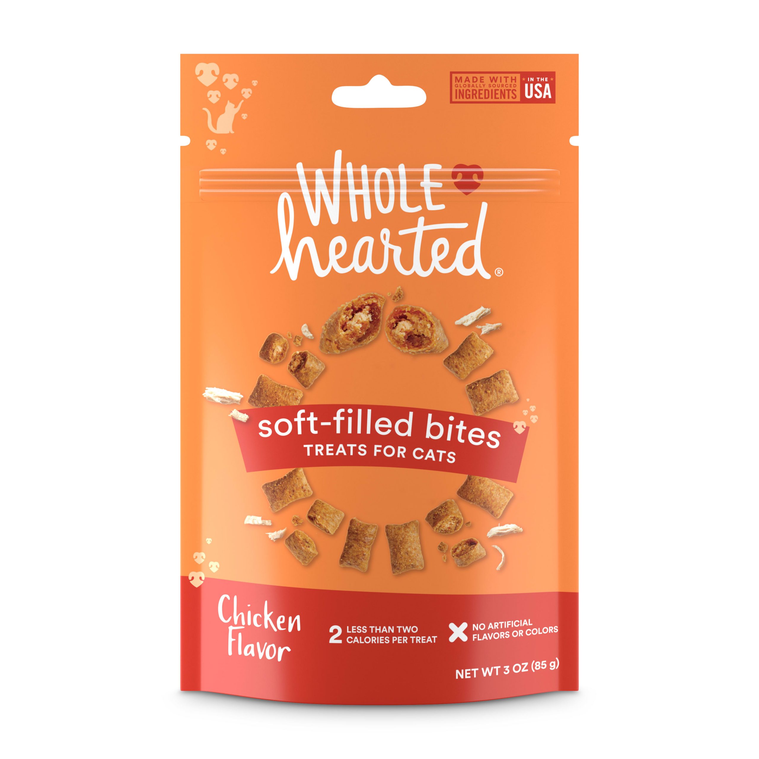 WholeHearted Chicken Flavor Soft-Filled Bites
