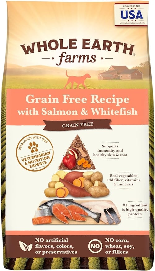 Whole Earth Farms Dry Cat Food (Salmon & Whitefish)