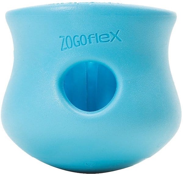 West Paw Zogoflex toy in blue