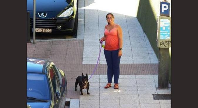 Amor canino, canguro en Santander
