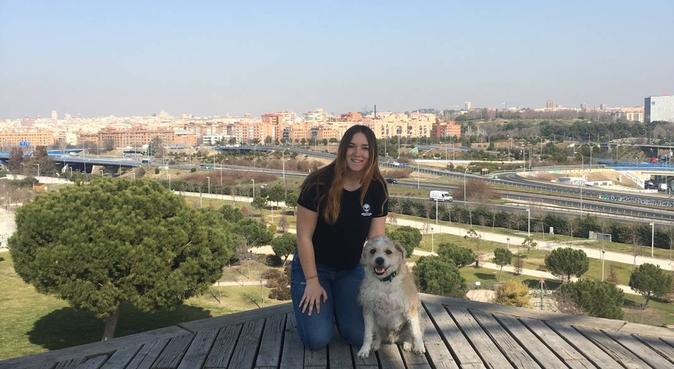Amante de los animales, paseadora de perros, dog sitter in Madrid