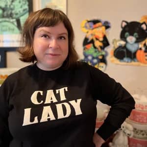 Your friendly local cat lady!